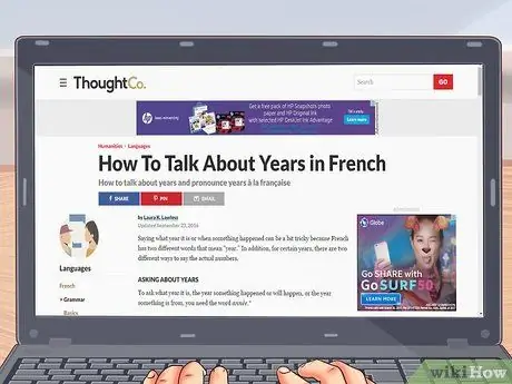 Произнесите годы по-французски. Шаг 1