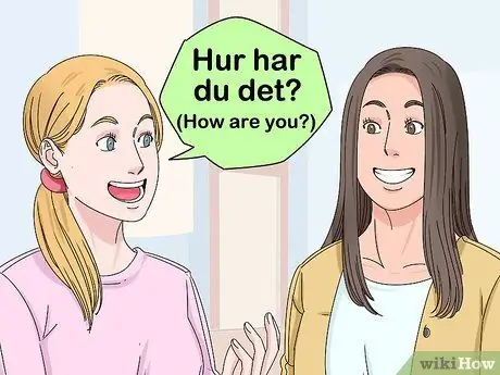 Сказать привет по-шведски Шаг 5