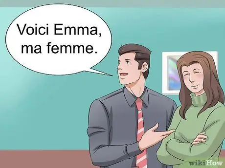 Представьтесь на французском языке Шаг 7