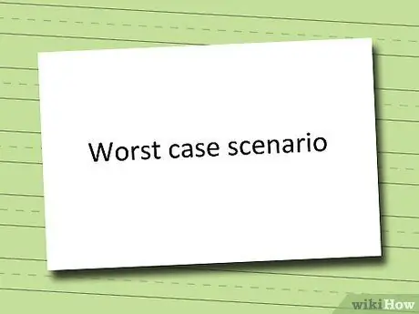 Используйте «Худшее и худшее», шаг 11