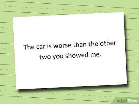 Используйте «Худшее и худшее», шаг 3