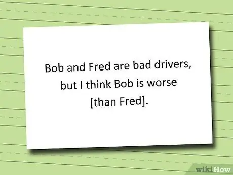 Используйте «Худшее и худшее», шаг 5