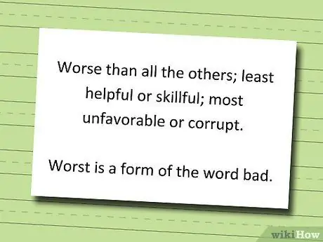 Используйте «Наихудший» и «Наихудший шаг» 6