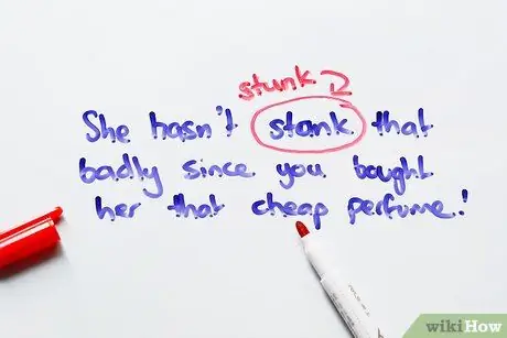 Правильно используйте Stunk или Stank Шаг 6