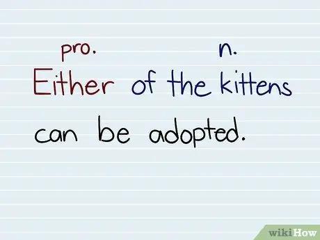 Используйте Either and Neither, шаг 11