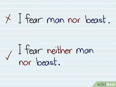 Используйте Either and Neither, шаг 4