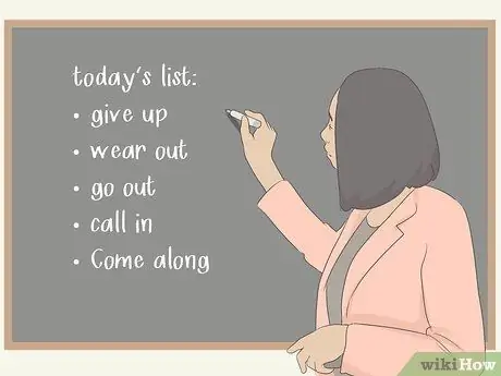 Обучение фразовым глаголам Шаг 4