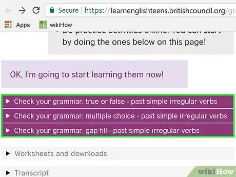 Учите английские неправильные глаголы, шаг 11
