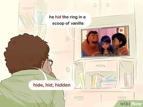 Учите английские неправильные глаголы, шаг 14