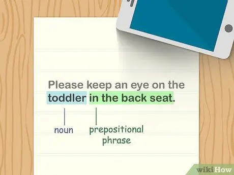 Используйте словосочетания с существительными, шаг 5