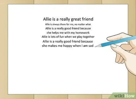 Напишите абзац для гамбургеров, шаг 5