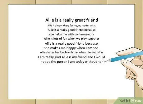 Напишите абзац для гамбургеров, шаг 7