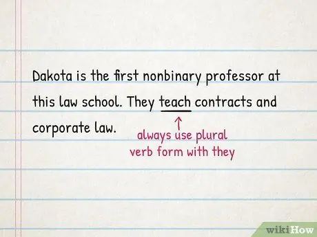 Используйте Singular They Шаг 8