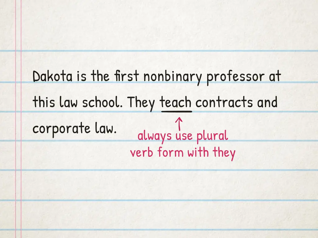 Как использовать единственное число «они» в письменной и устной речи