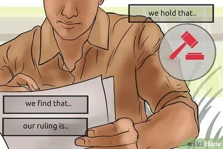 Понять Ratio Decidendi (общее право) Шаг 7