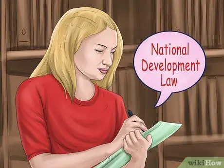 Определение права международного развития Шаг 9