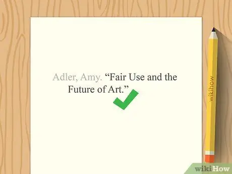 Цитируйте статьи в обзоре закона Шаг 15