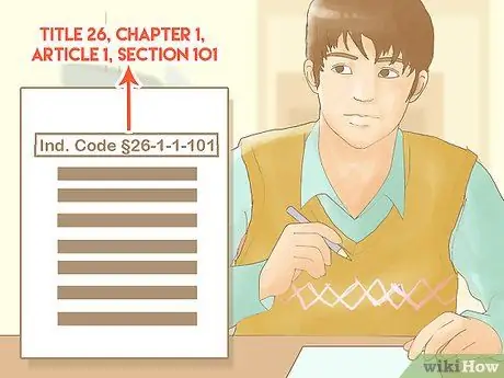 Прочтите правовую цитату, шаг 12