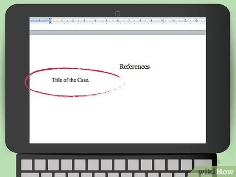 Cite Legal Research Step 1