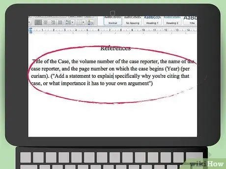 Cite Legal Research Step 5