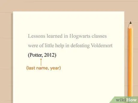 Цитируйте файл PDF в APA Step 7