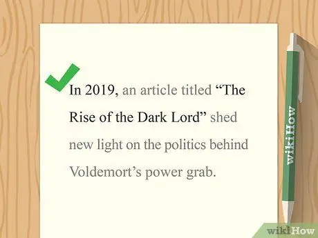 Цитировать в APA без автора Шаг 8