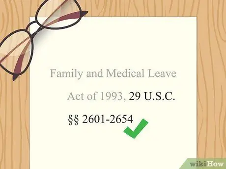 Цитируйте законы в APA Step 2