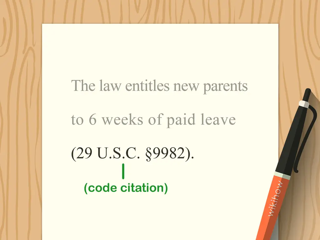 Простые способы цитировать законы в APA: 6 шагов (с изображениями)