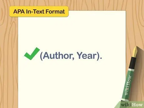 Цитируйте газетные статьи в APA Step 7