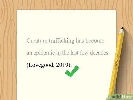 Цитируйте газетные статьи в APA Step 8