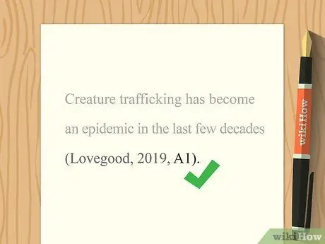 Цитируйте газетные статьи в APA Step 9