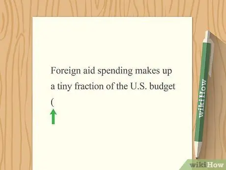 Цитируйте правительственные документы в APA Step 1