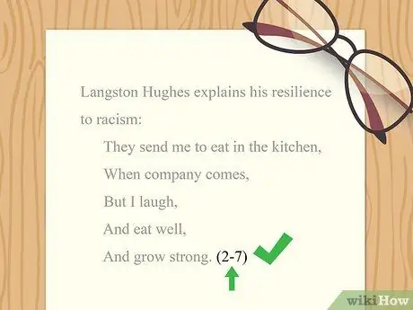 Форматирование цитаты в MLA Шаг 10