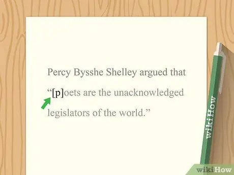 Форматирование цитаты в MLA Шаг 15