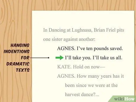 Форматирование цитаты в MLA Шаг 7