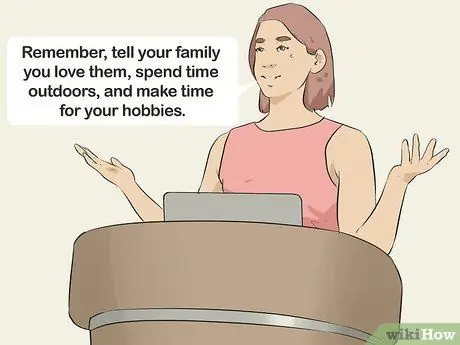 Эффектное завершение речи Шаг 1