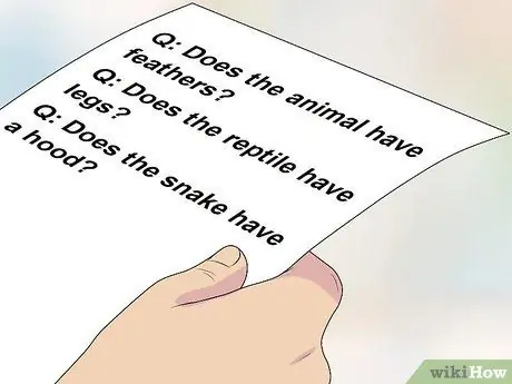 Сделайте дихотомический ключ Шаг 9