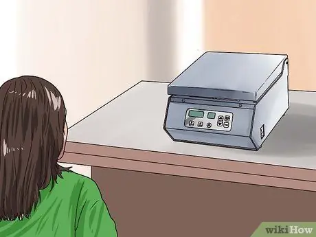 Используйте центрифугу Шаг 10