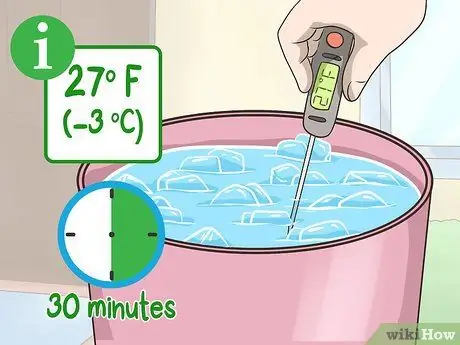 Мгновенно заморозить воду Шаг 4