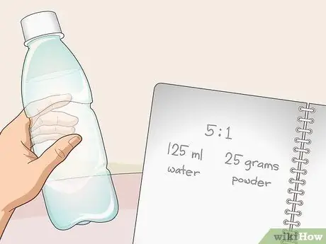 Смешайте порошок альфа-арбутина, шаг 3