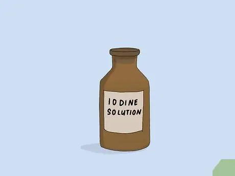 Приготовьте раствор йода Шаг 6