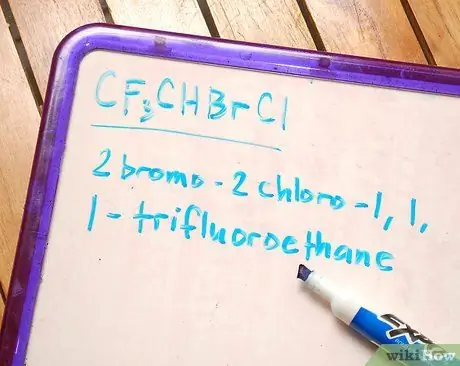 Назовите органические соединения с помощью метода IUPAC Шаг 1