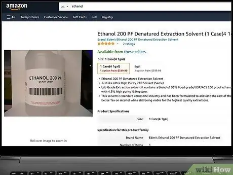 Купить этанол Шаг 2