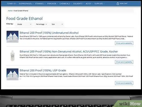 Купить этанол Step 4