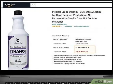 Купить этанол Шаг 5