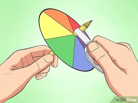 Сделать диск Ньютона Шаг 7