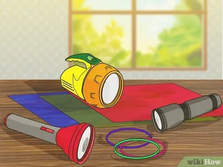 Смешайте свет, чтобы получить цвета, шаг 1