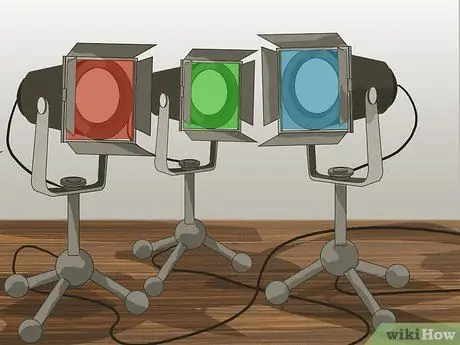 Смешайте свет, чтобы получить цвета. Шаг 10