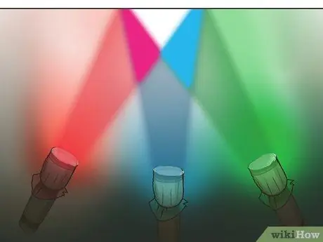 Смешайте свет, чтобы получить цвета, шаг 4