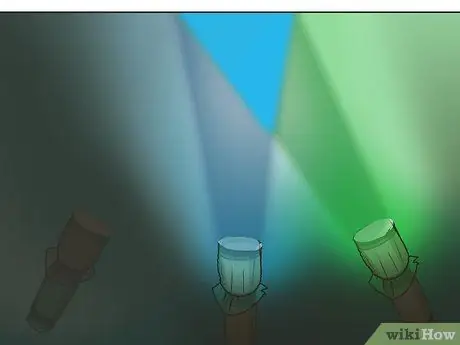 Смешайте свет, чтобы получить цвета. Шаг 5